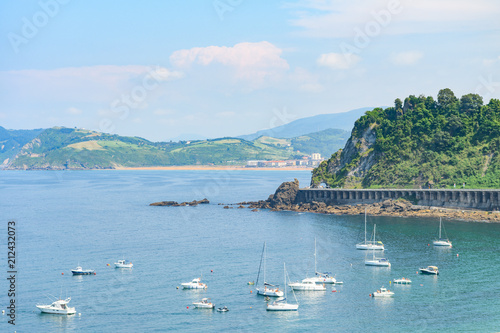 beautiful Basque coast, Spain