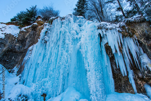 icicles on the roof