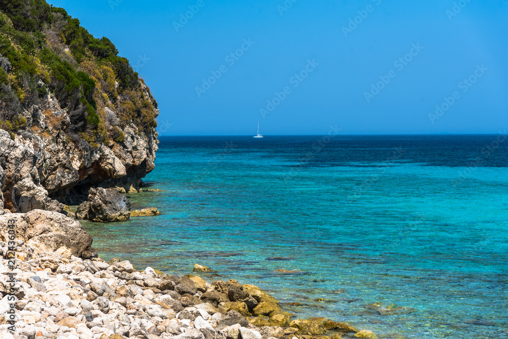 Fototapeta premium Landscape at the sea