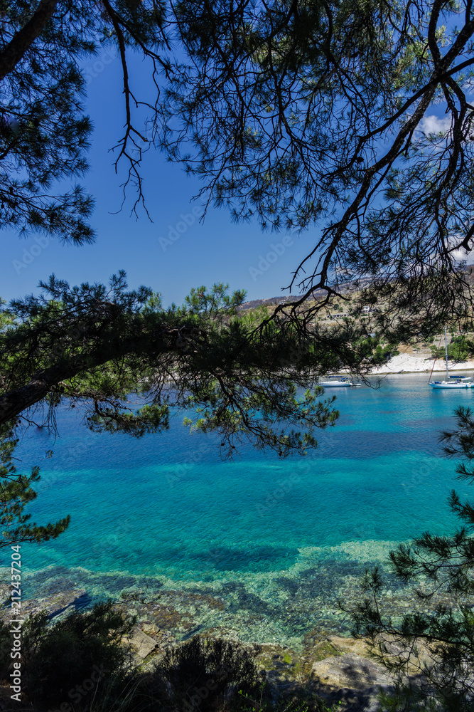 Landscape at the sea