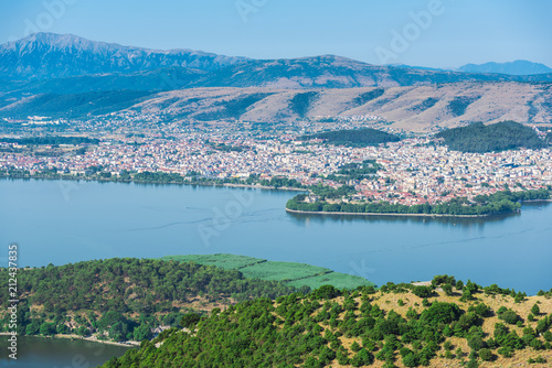 Landscape in Ioannina, Greece