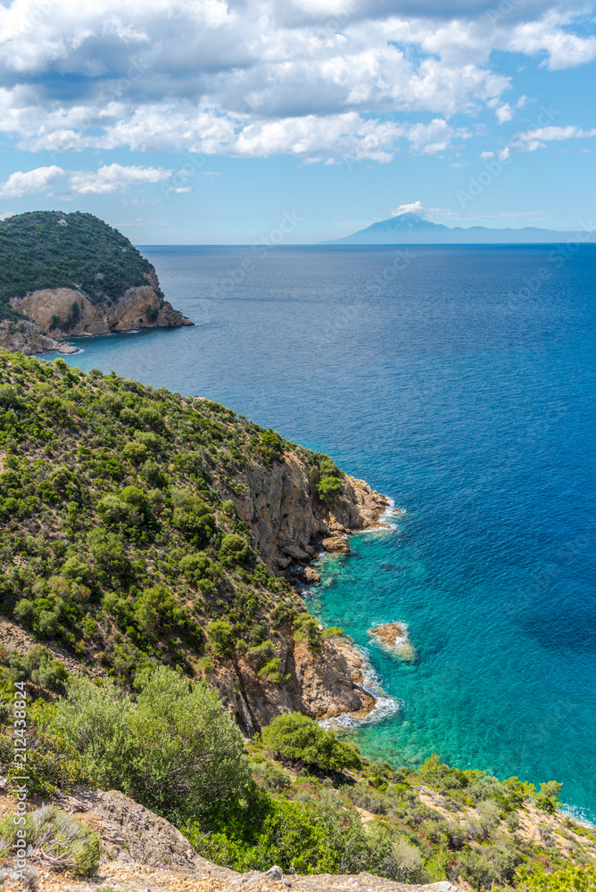 Fototapeta premium Landscape at the sea