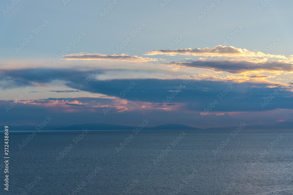 Fototapeta premium Landscape at the sea