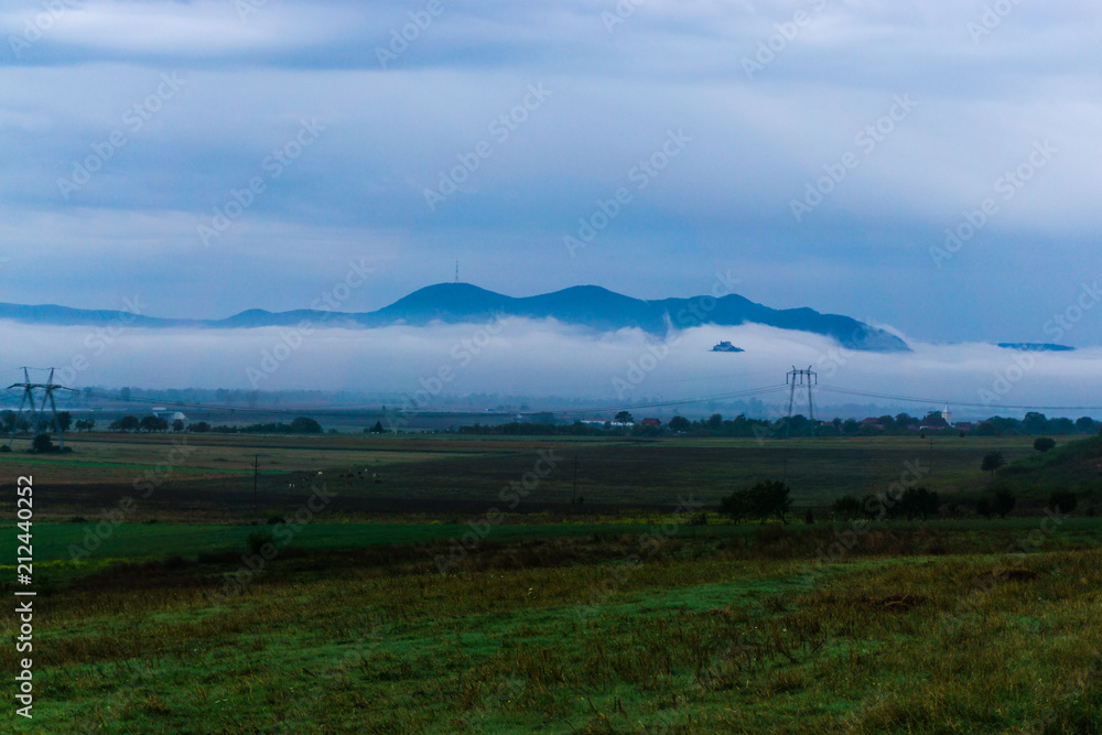 Fototapeta premium Fog on the morning