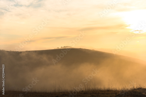Morning fog on the hill © Ivanica