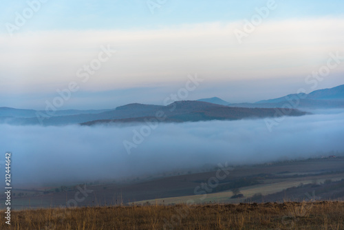 Morning fog on the hill © Ivanica