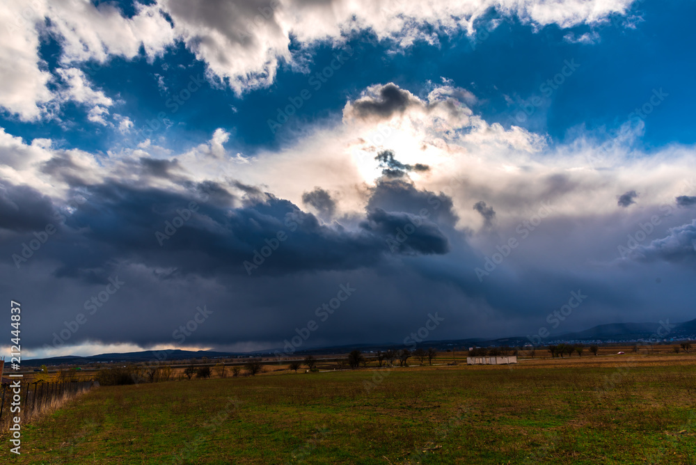 Obraz premium Storm clouds