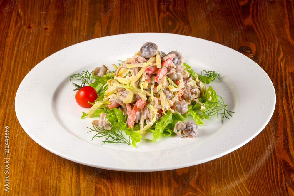 Mushroom salad