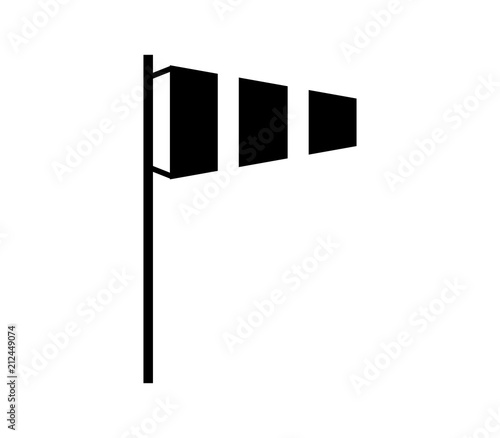 wind flag icon