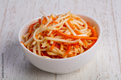 Tasty korean carrot