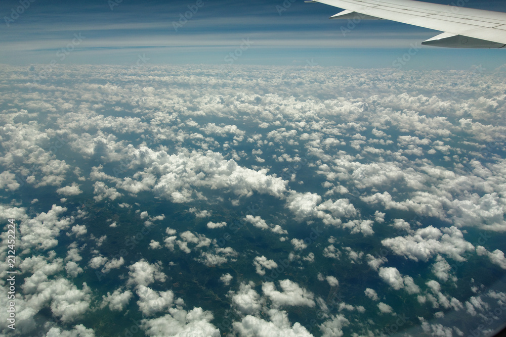 飛行機からの雲 飛行機からの雲