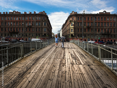 Bridges of St. Petersburg. photo