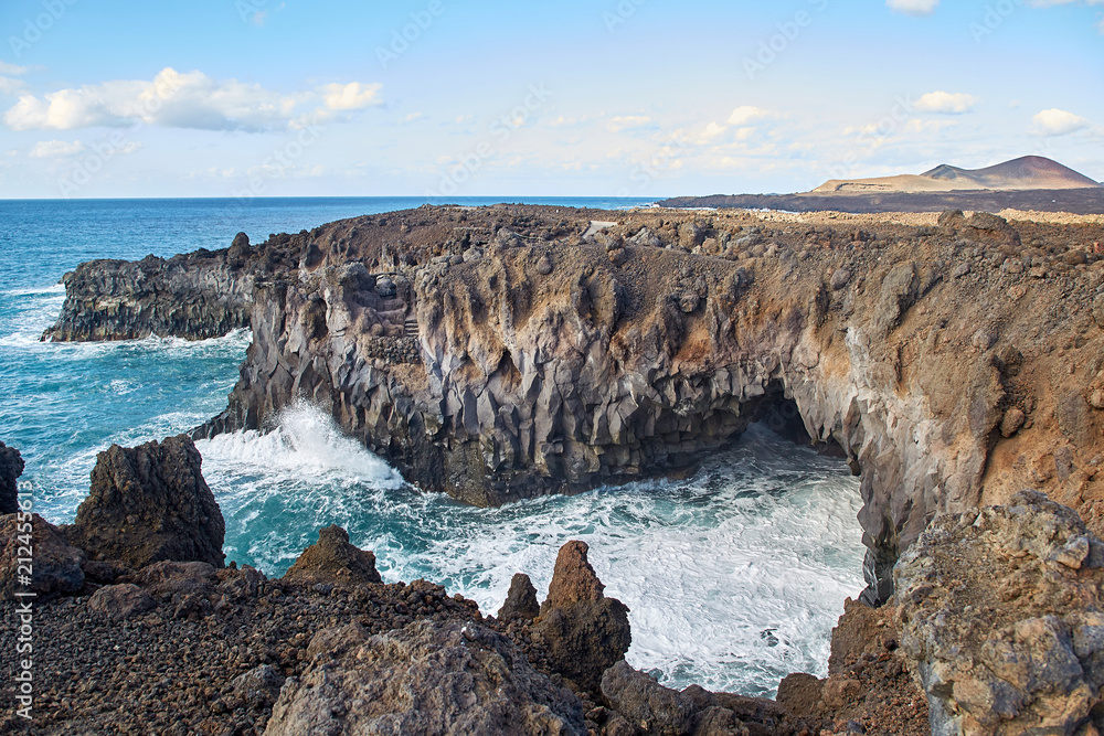 Beautiful landscape of Lanzarote Island Beautiful landscape of Lanzarote Island