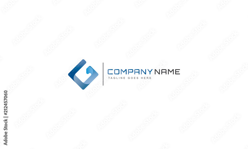 Fototapeta premium G letter logo