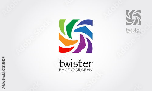 Creative abstract vector logo design template, template propeller fan business icon of company identity symbol concept