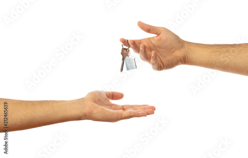 Valokuva Handing over the house key