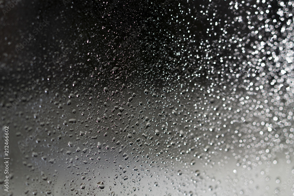 water drop on glass when raining for bakcground. water drop on glass when raining for bakcground.