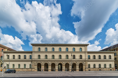 фотографія Munich, Germany June 09, 2018:The Bavarian Main State Archive in Munich is the largest Bavarian state archive and due to the long state existence of Bavaria