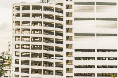 car park building.