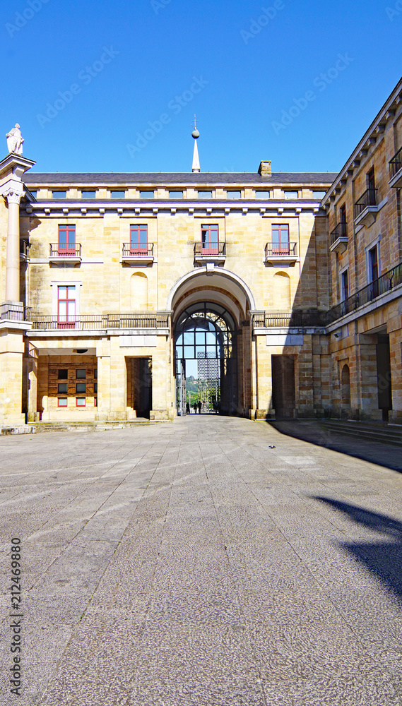 Obraz premium Universidad Labora de Gijón en el Principado de Asturias, Asturias, España