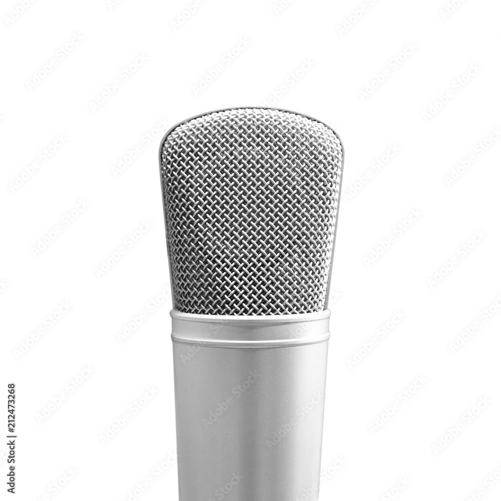 closeup microphone in recording studio closeup microphone in recording studio
