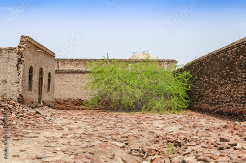 Decaying ruins of Derawar Fort Bahawalpur Pakistan photo