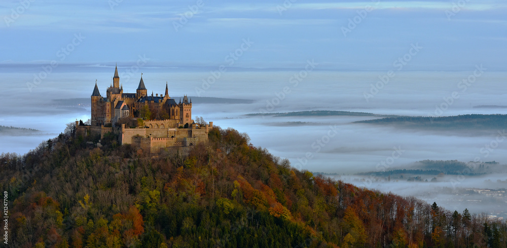 Burg Hohenzollern; Baden Württemberg; Deutschland