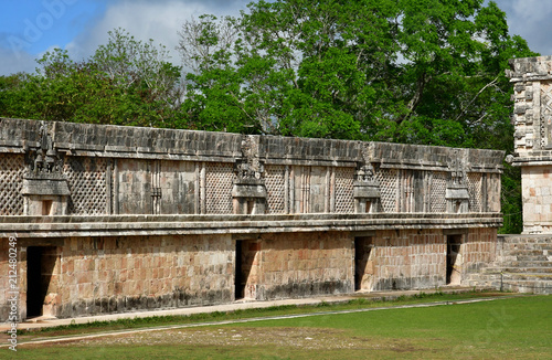 Uxmal; United Mexican State - may 18 2018 : pre Columbian site photo