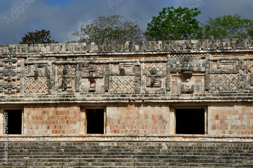 Uxmal; United Mexican State - may 18 2018 : pre Columbian site photo