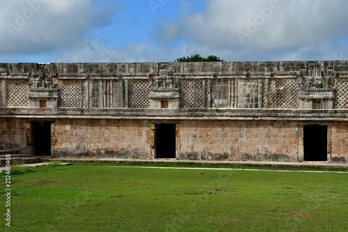 Uxmal; United Mexican State - may 18 2018 : pre Columbian site photo