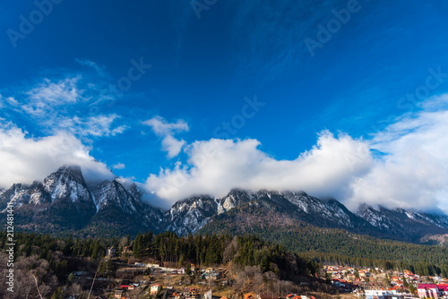 Clouds in Bucegi Mountains