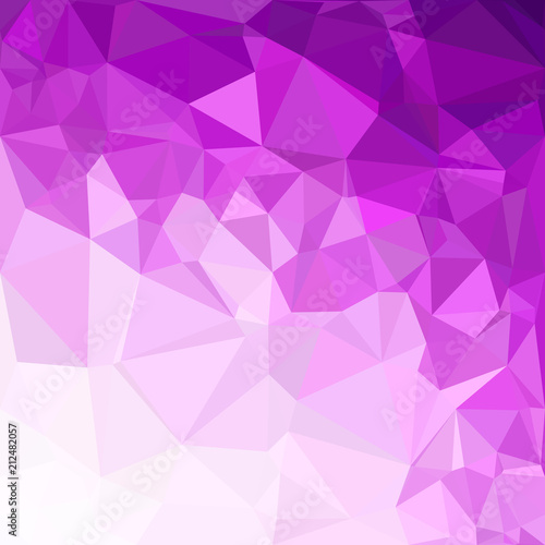 Purple Polygonal Mosaic Background, Creative Design Templates