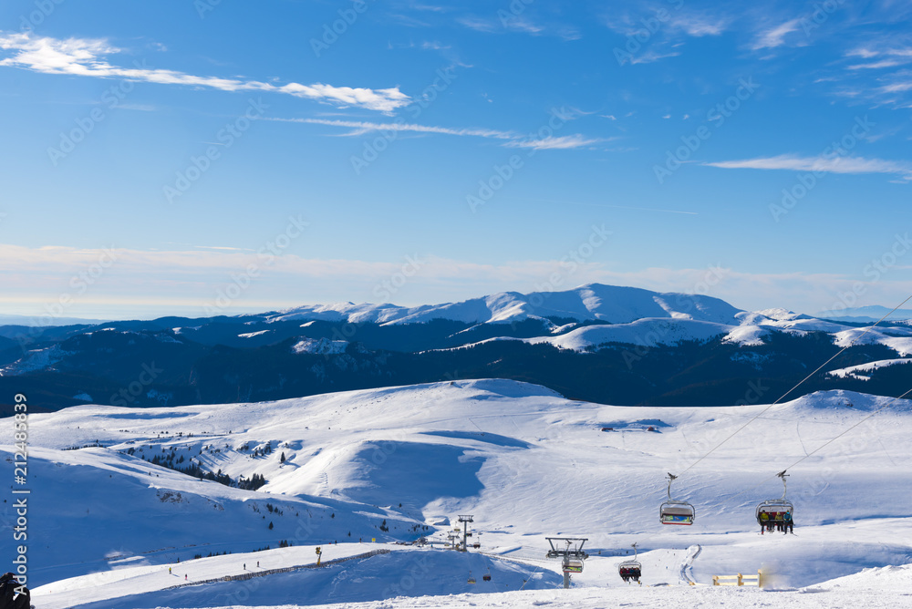 Winter in Bucegi Mountains, Romania