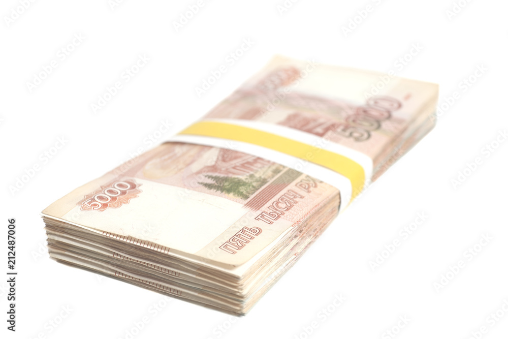 Five thousands rubles with Tape Five thousands rubles with Tape