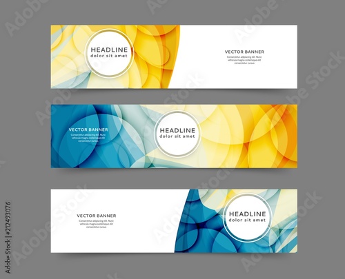 Web banner templates