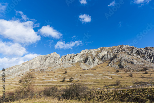 Trascau Mountasins in sunny day