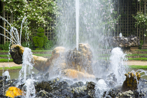 Enkelados fountain in Versailles gardens, France © Mistervlad