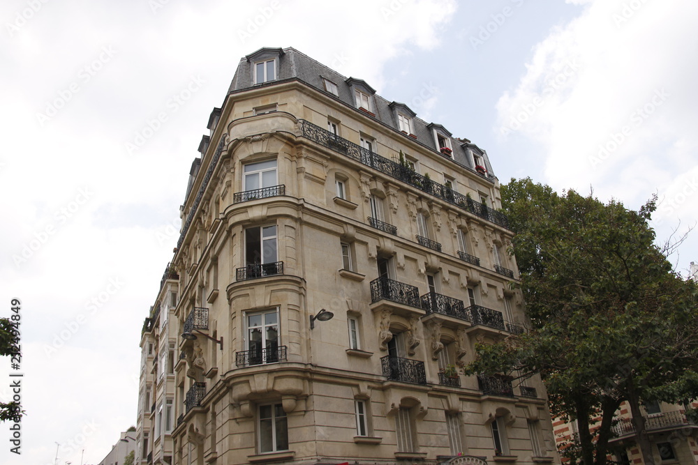Immeuble du quartier du Petit Montrouge à Paris