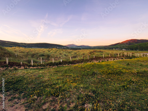 Obraz na płótnie sunrise of Donegal countryside,Ireland w salonie