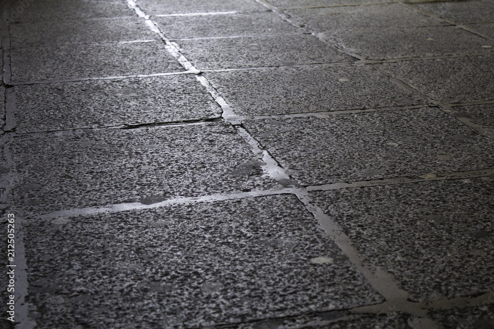 Fototapeta premium Exterior floor tiles