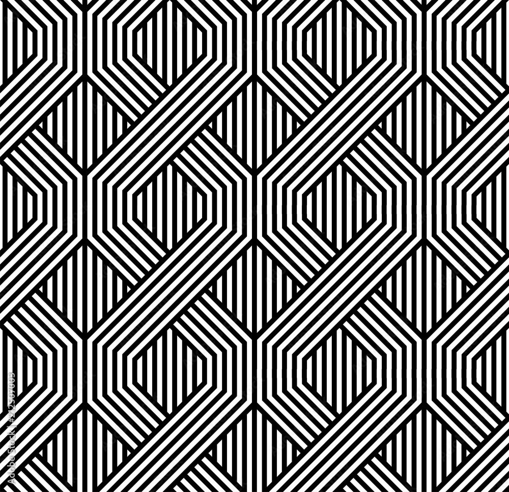 WICKER PARALLEL STRIPED LINES TEXTURE. TWISTED SEAMLESS VECTOR PATTERN.