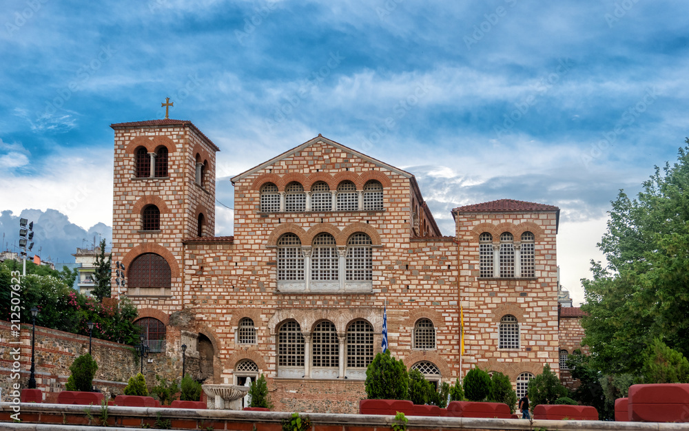 Agios Dimitrios (Saint Dimitrios) church in Thessaloniki city, Greece
