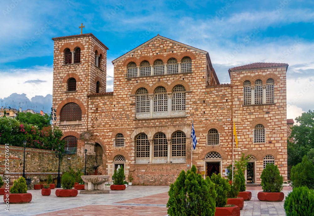 Agios Dimitrios (Saint Dimitrios) church in Thessaloniki city, Greece