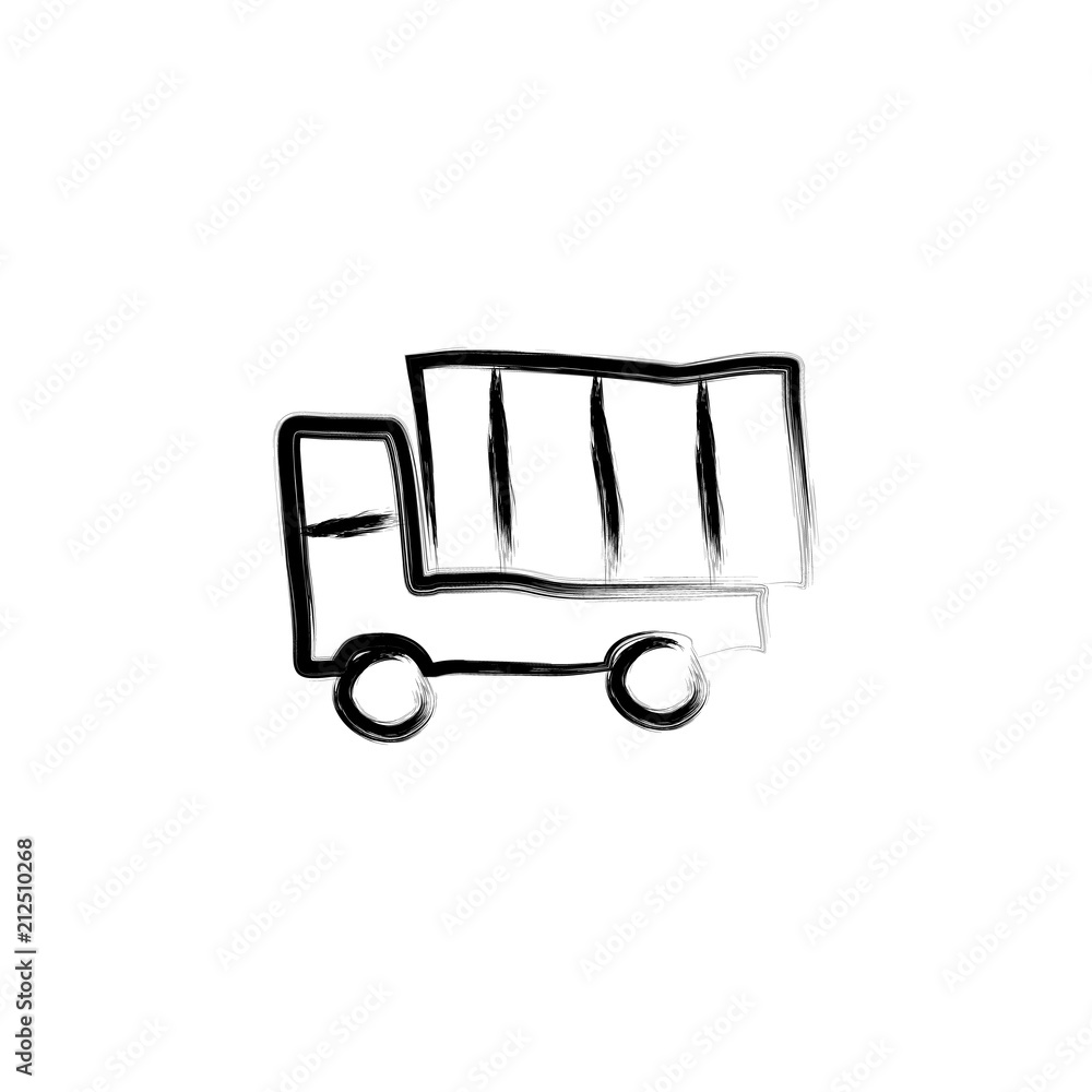 truck sketch style illustration truck sketch style illustration