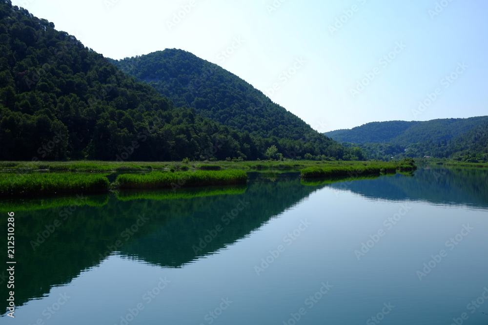 The Beautiful Krka river in Croatia