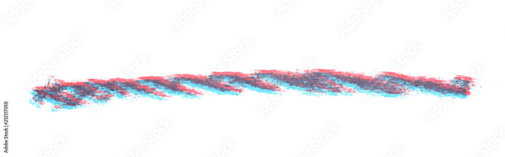 Hand drawn line isolated Hand drawn line isolated
