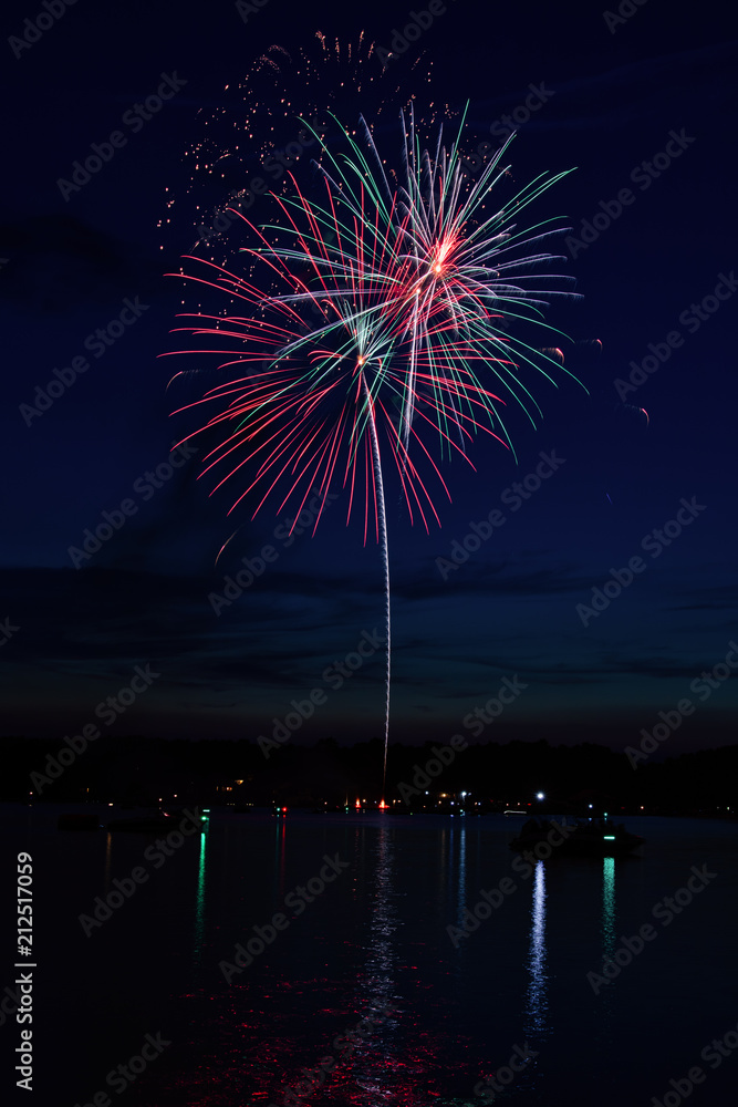 Fireworks at the Lake