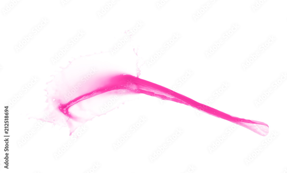 Splash of liquid in motion isolated Splash of liquid in motion isolated