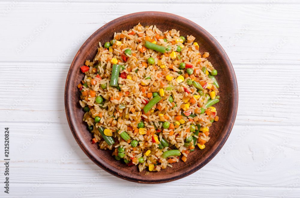 Risotto with vegetables Risotto with vegetables