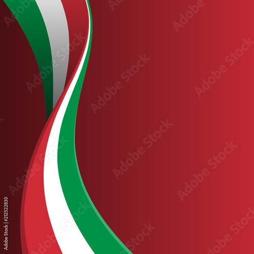Картината върху платно Italy flag concept